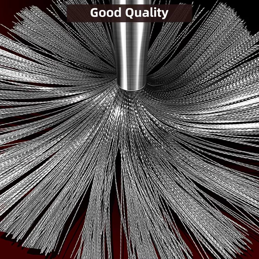 Stainless Steel Pot Brush Household Wire Cleaning Brush Kitchen Tool