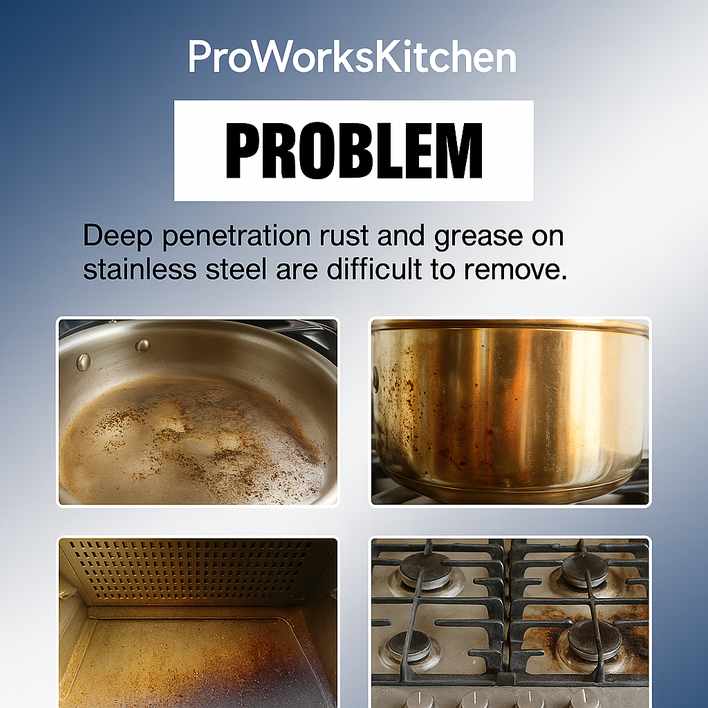 ProWorksKitchen Stainless Steel Cleaning Cream