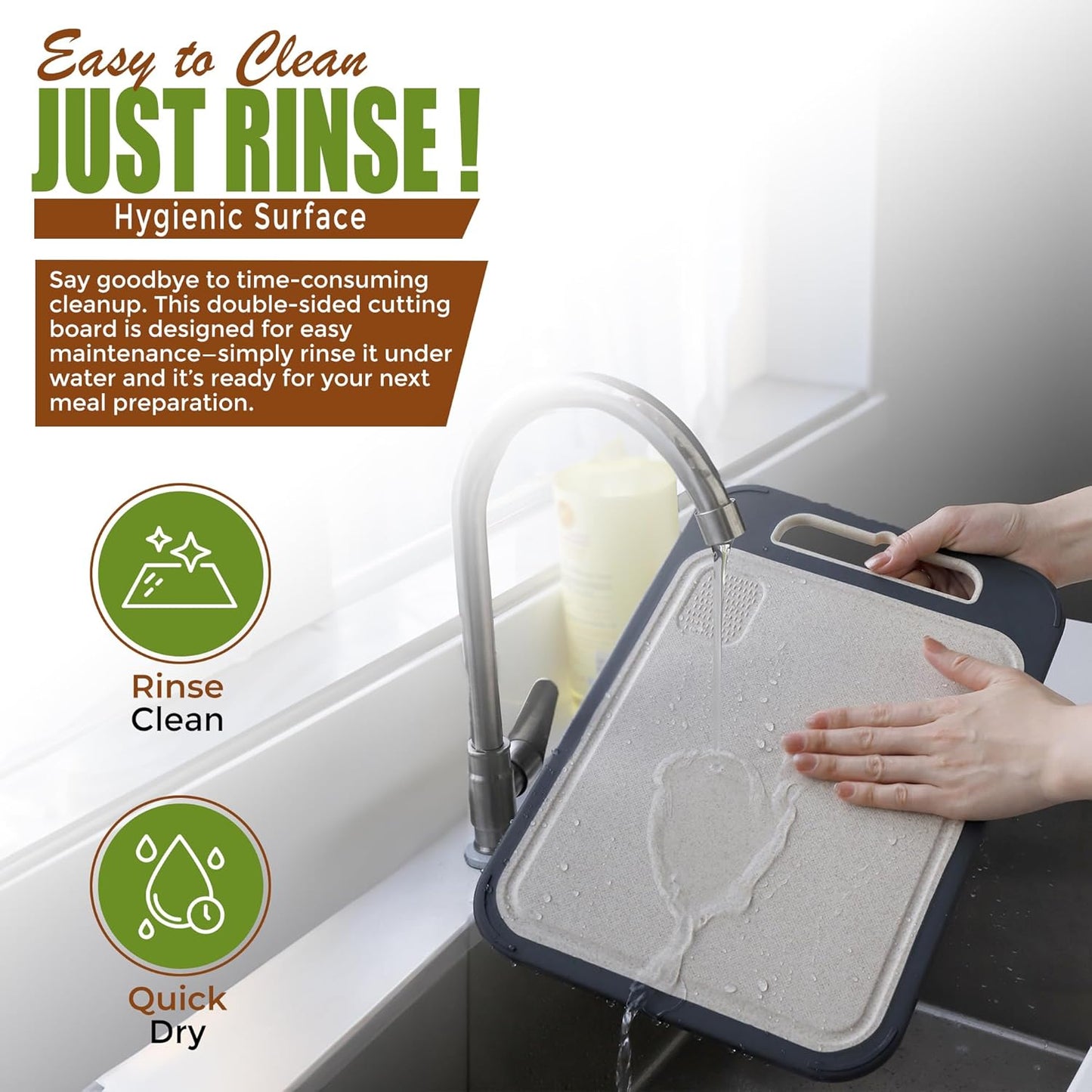 ProWorks Wheat Grass Cutting Board