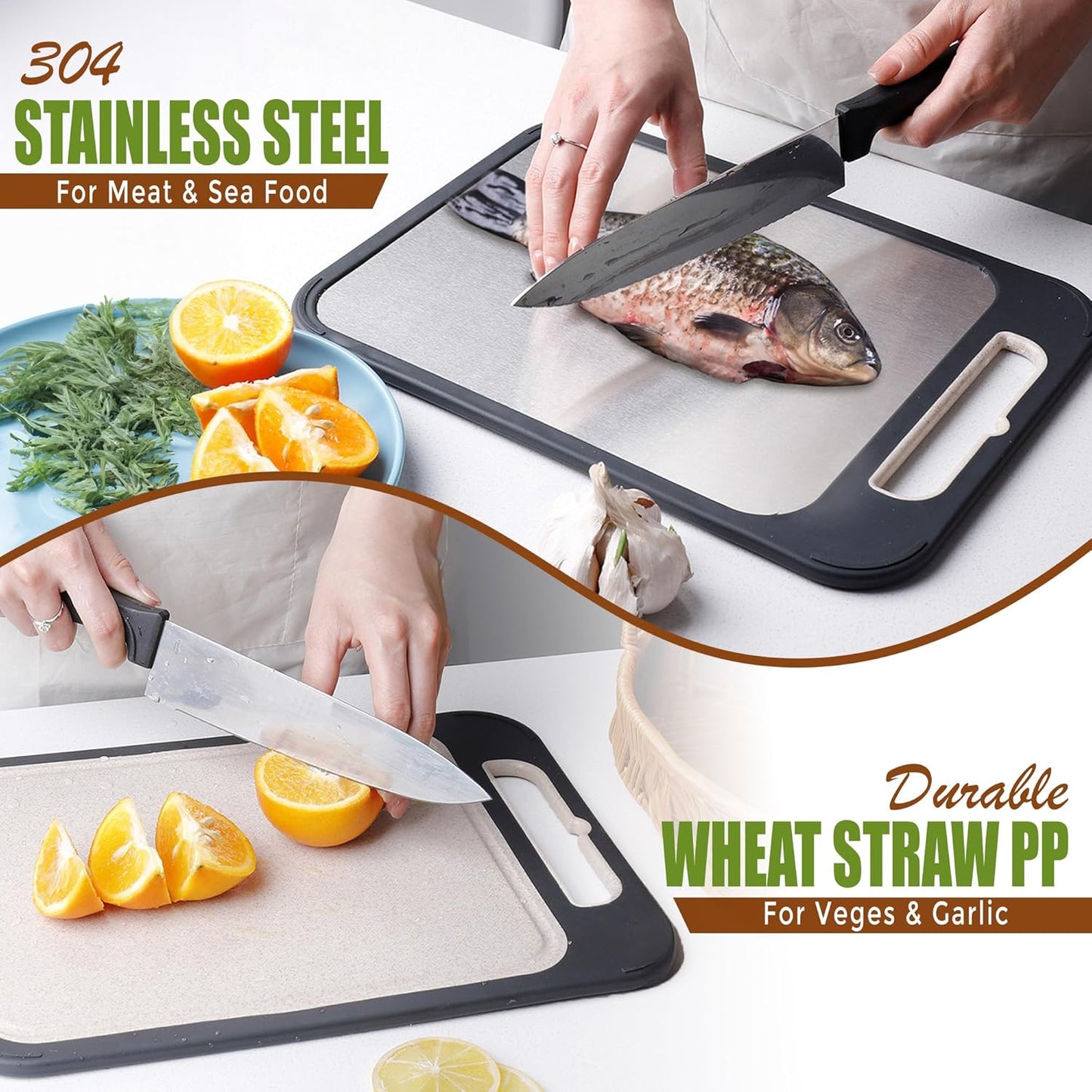 ProWorks Wheat Grass Cutting Board