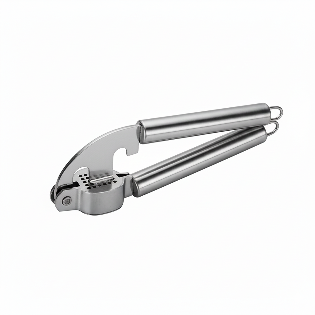 Stainless Steel Garlic Press